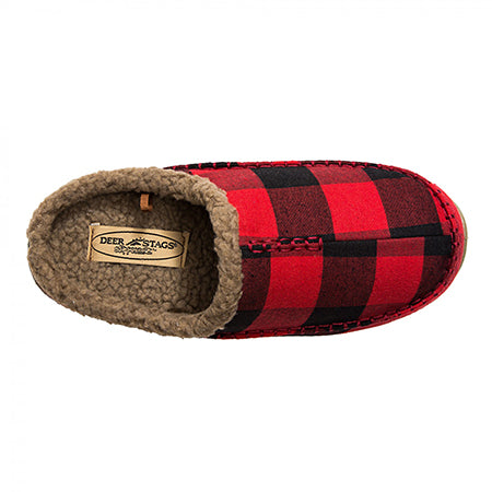 Plaid fashion slippers mens