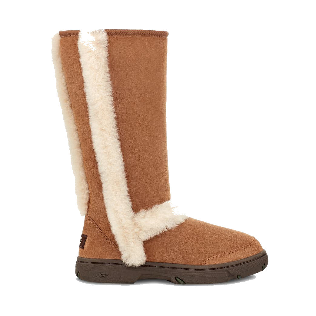 Knee high uggs with fur best sale