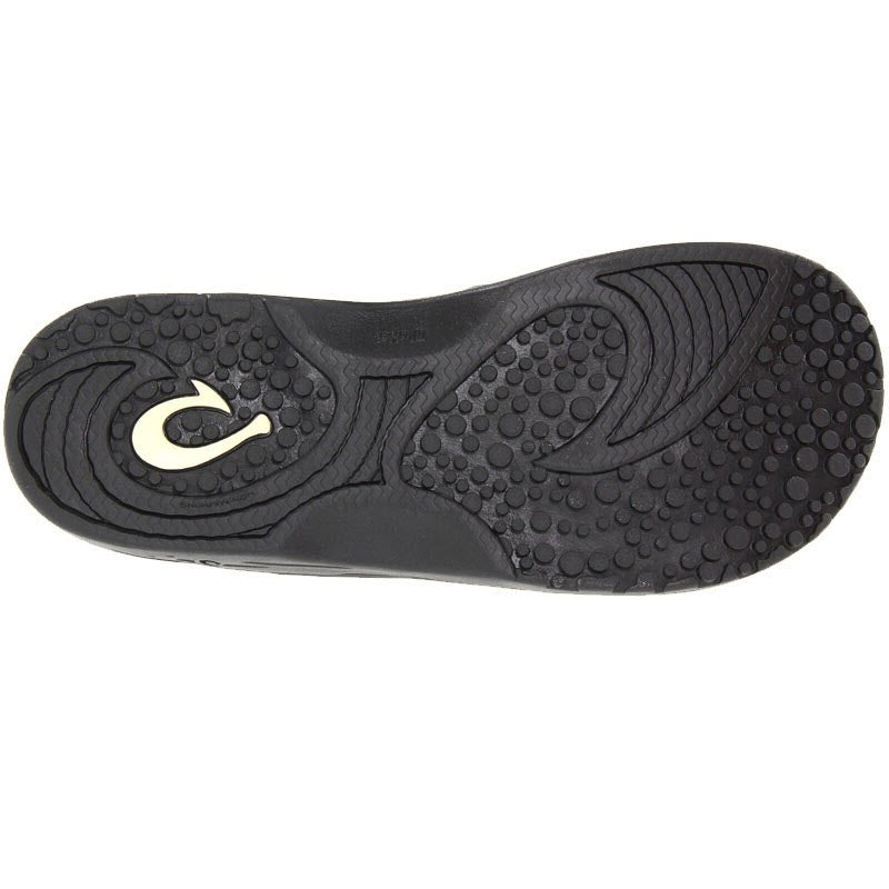 OLUKAI HOKUA BLACK/DARK SHADOW - MENS