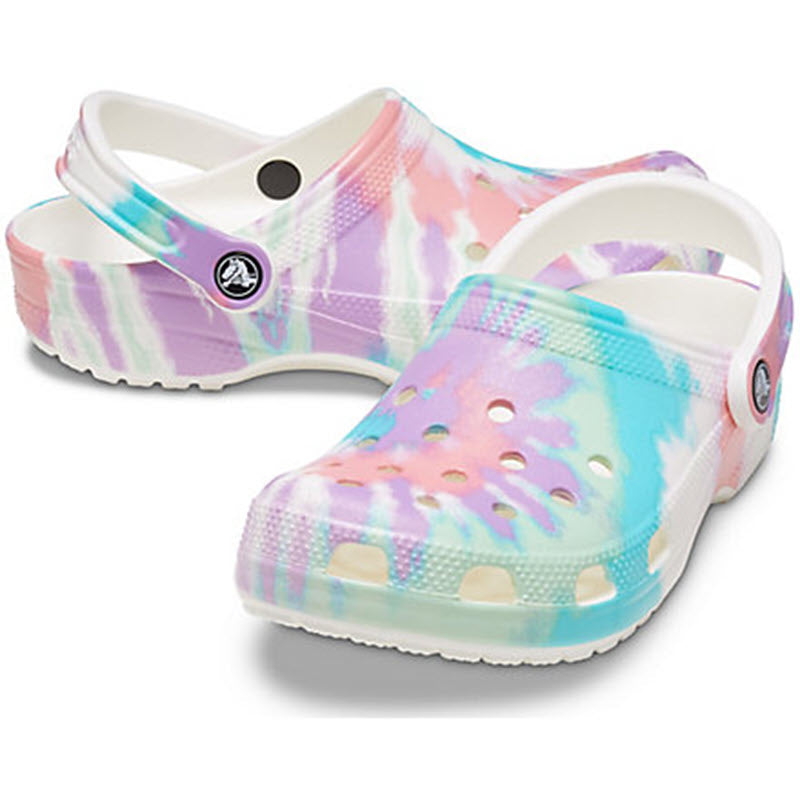 Pastel colored crocs fashion