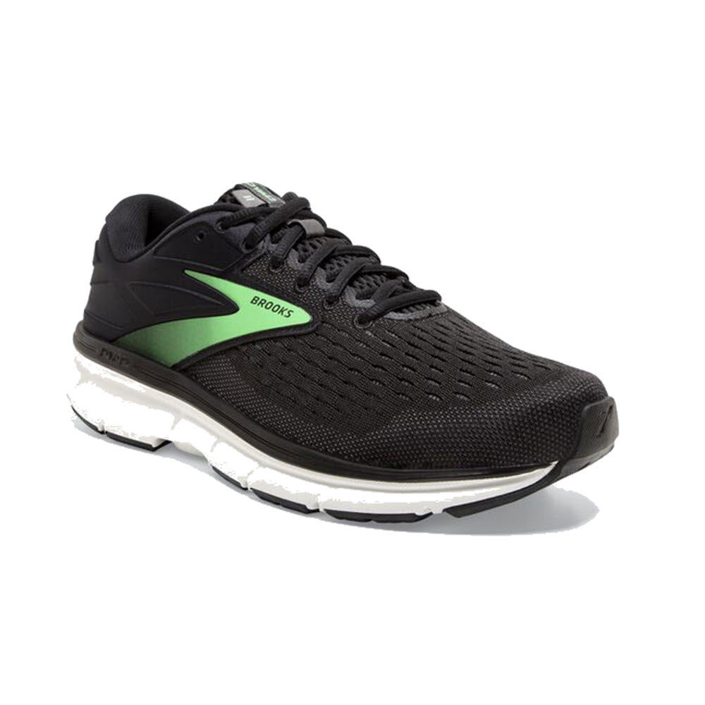 BROOKS DYAD 11 BLACK/EBONY/GREEN - WOMENS