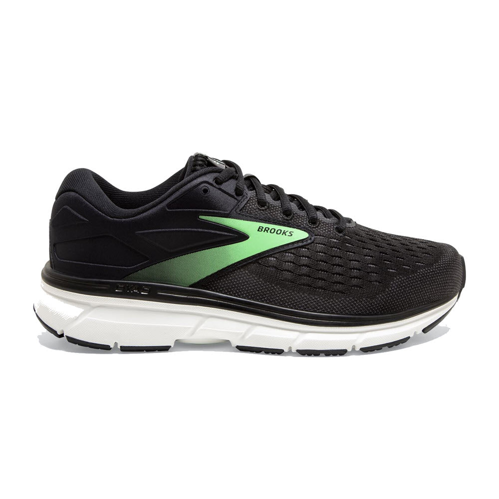 BROOKS DYAD 11 BLACK/EBONY/GREEN - WOMENS