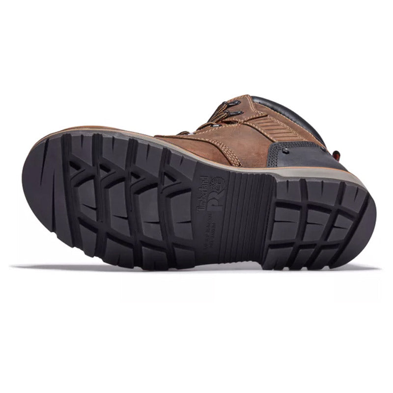 TIMBERLAND PRO COMP TOE BALLAST 6&quot; MOCHA - MENS