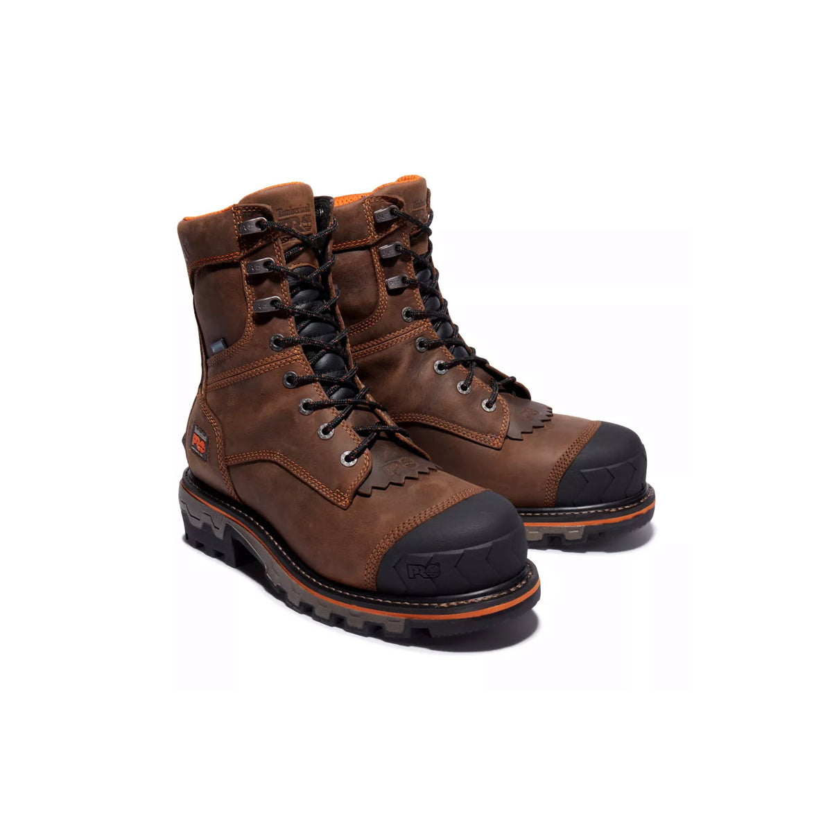 TIMBERLAND PRO BOONDOCK HD COMP TOE LOGGER BROWN - MENS