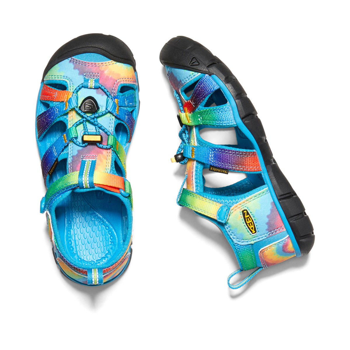 KEEN CHILD SEACAMP II CNX VIVID BLUE TIE DYE - KIDS