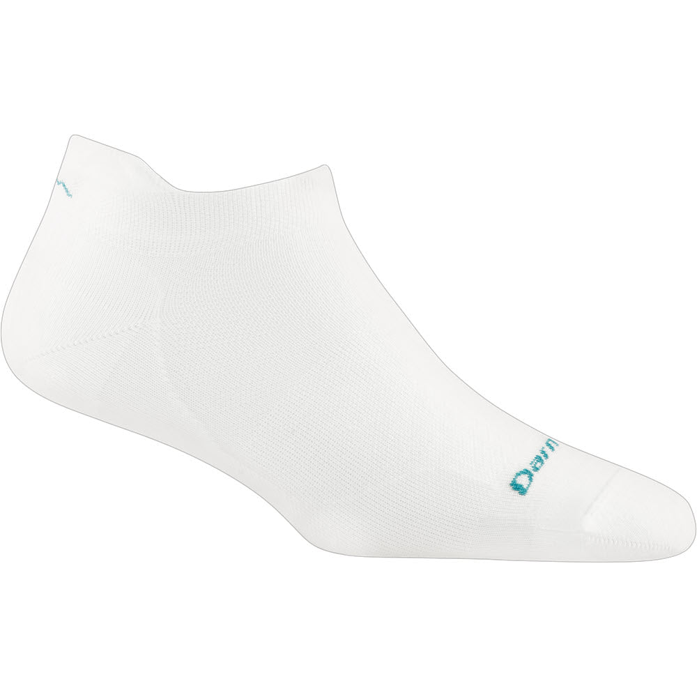 DARN TOUGH RUN NO SHOW SOCKS TAB ULTRA LIGHTWEIGHT WHITE