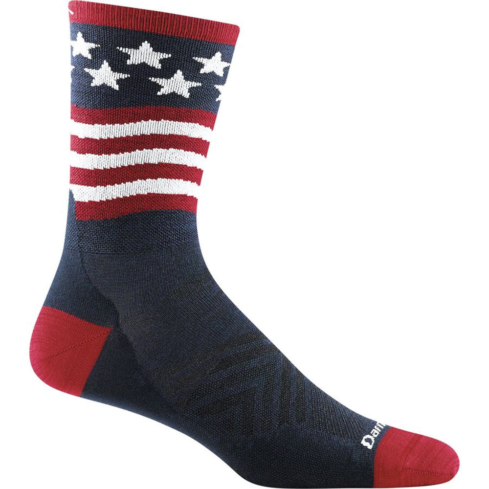 DARN TOUGH MICRO CREW SOCKS ULTRA LIGHTWEIGHT PATRIOT