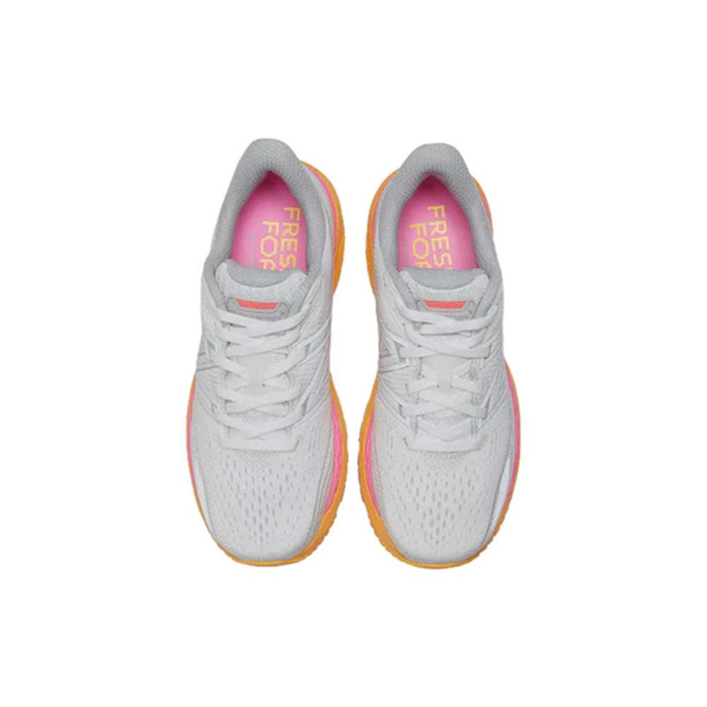 NEW BALANCE 860V12 WHITE/ORANGE/PINK - WOMENS