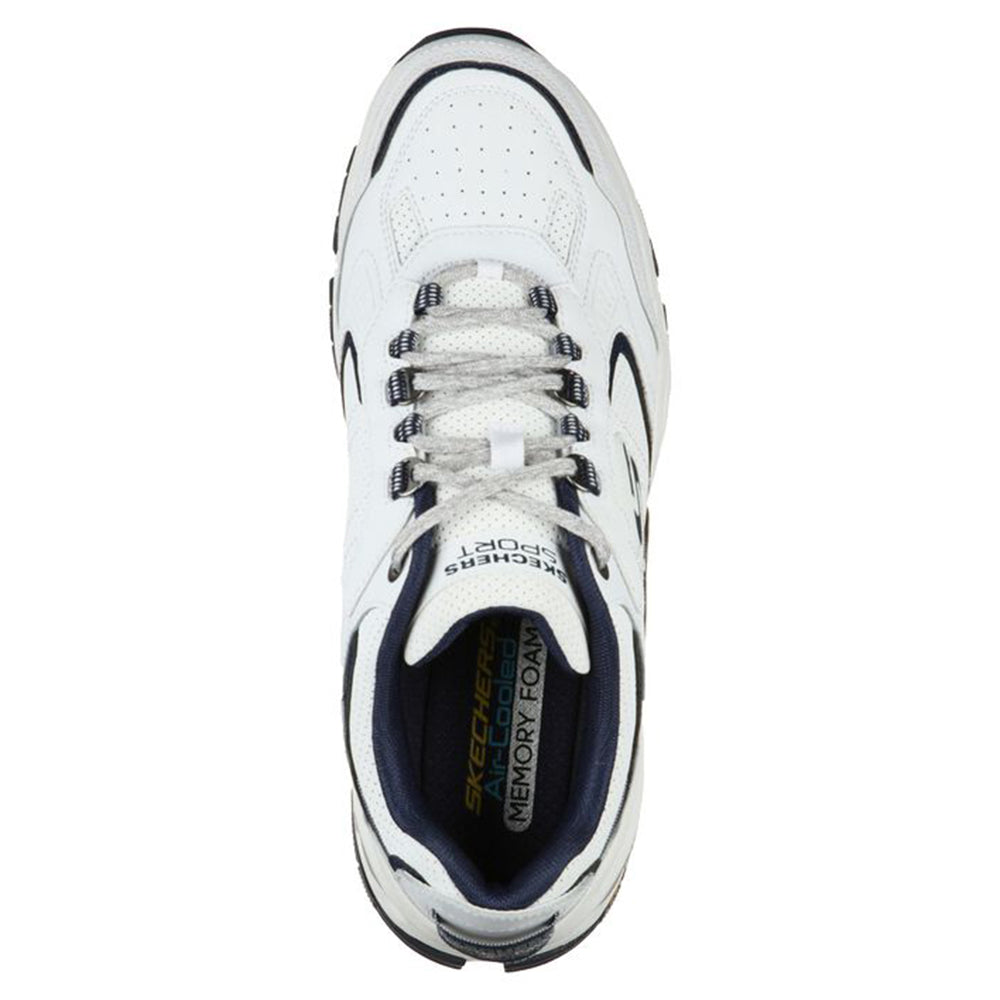 SKECHERS VIGOR 3.0 ARBITER WHITE/NAVY - MENS