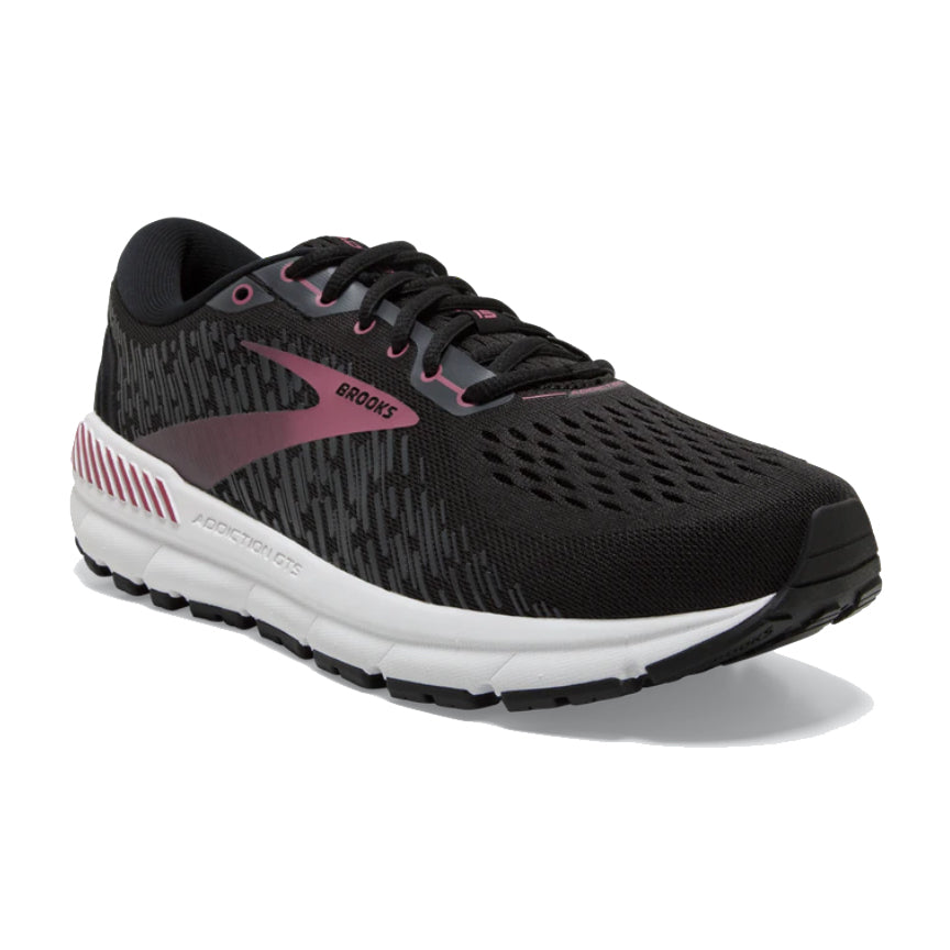 BROOKS ADDICTION GTS 15 BLACK/EBONY - WOMENS