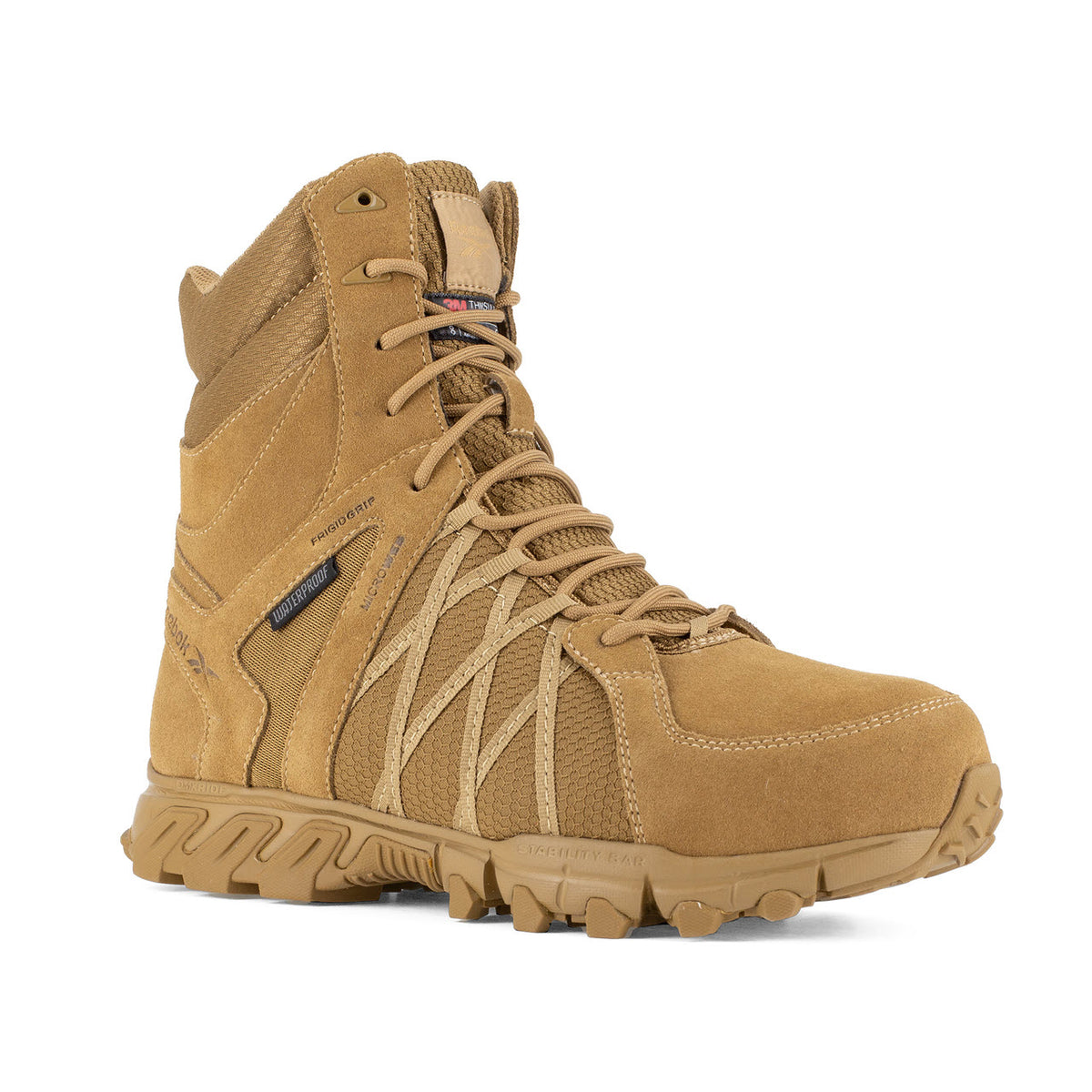 REEBOK CT TRAILGRIP TACTICAL ZIP WP TAN - MENS