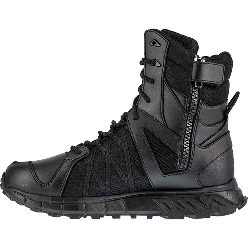 REEBOK WORK TRAIL GRIP TACTICAL ZIP BOOT BLACK - MENS