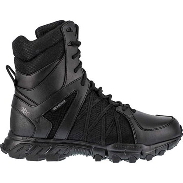 REEBOK WORK TRAIL GRIP TACTICAL ZIP BOOT BLACK - MENS