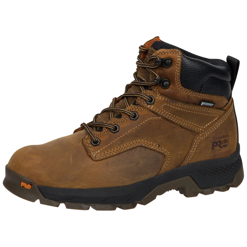 TIMBERLAND TITAN EV 6&quot; WP SOFT TOE EARTH - MENS