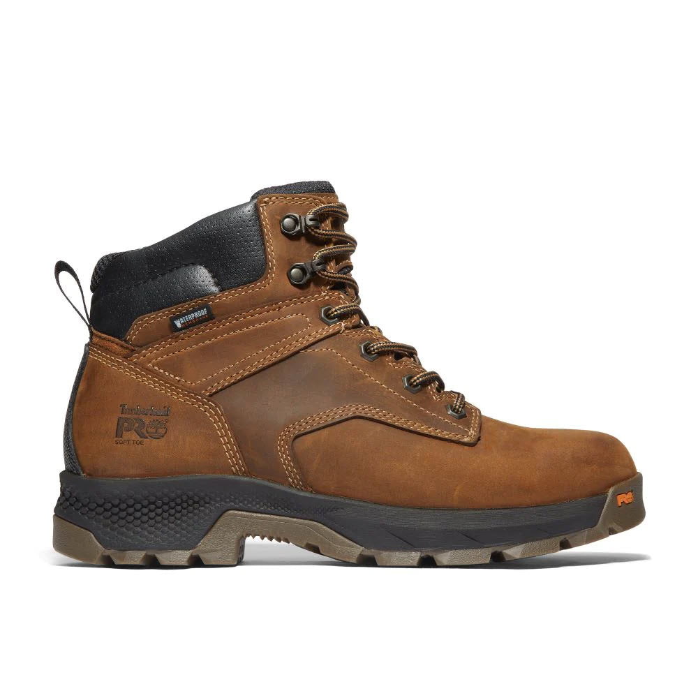 TIMBERLAND TITAN EV 6&quot; WP SOFT TOE EARTH - MENS