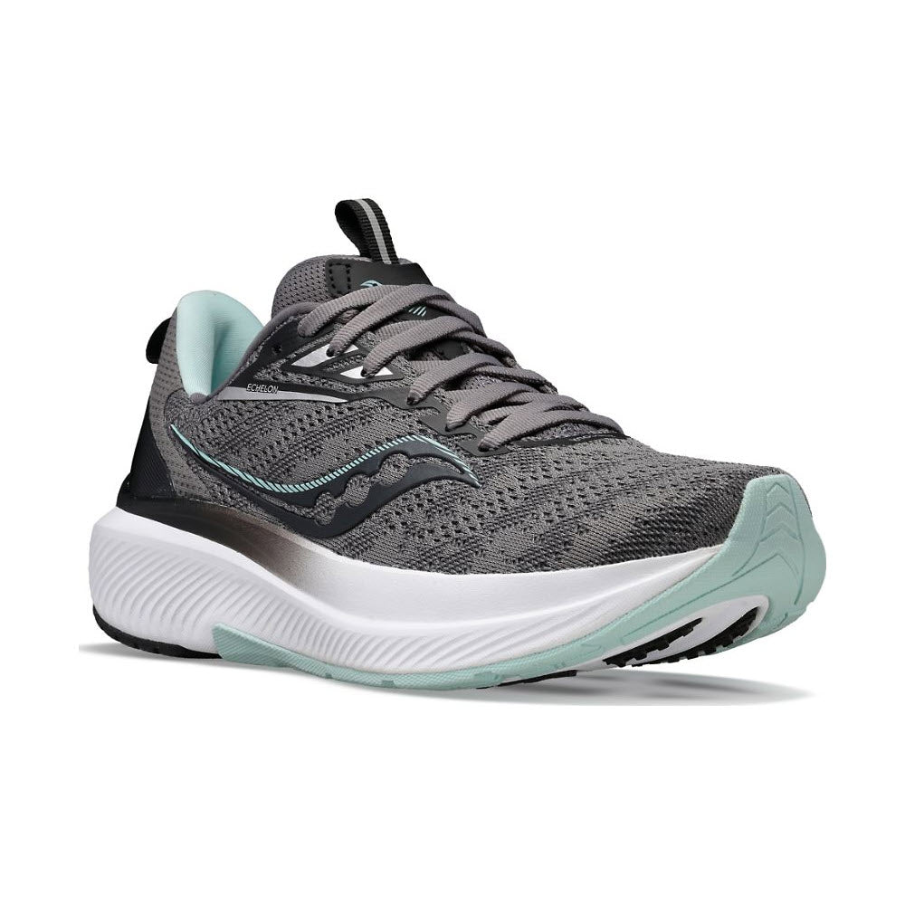 SAUCONY ECHELON 9 CHARCOAL/ICE - WOMENS