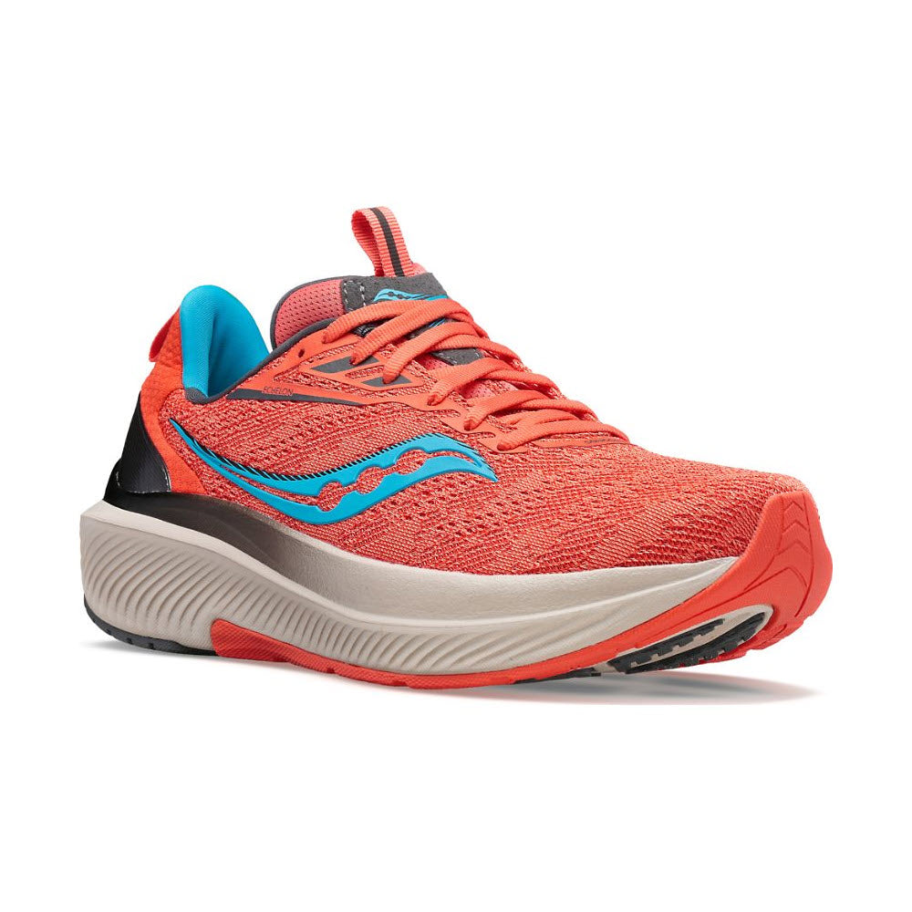 SAUCONY ECHELON 9 CORAL/OCEAN - WOMENS