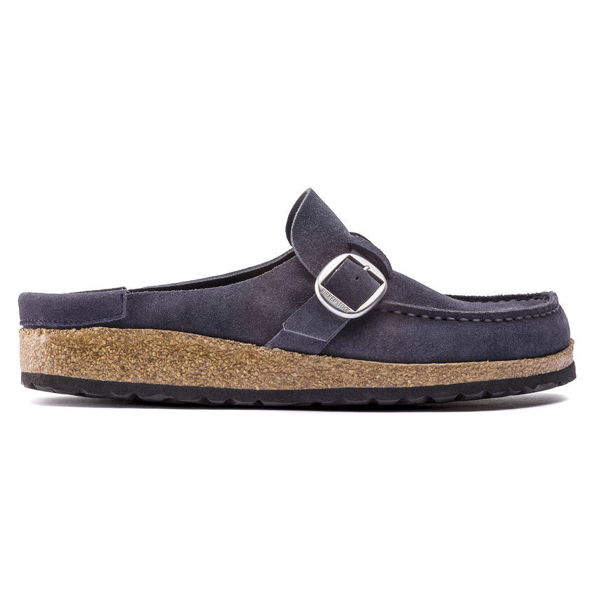 BIRKENSTOCK BUCKLEY NAVY SUEDE - WOMENS