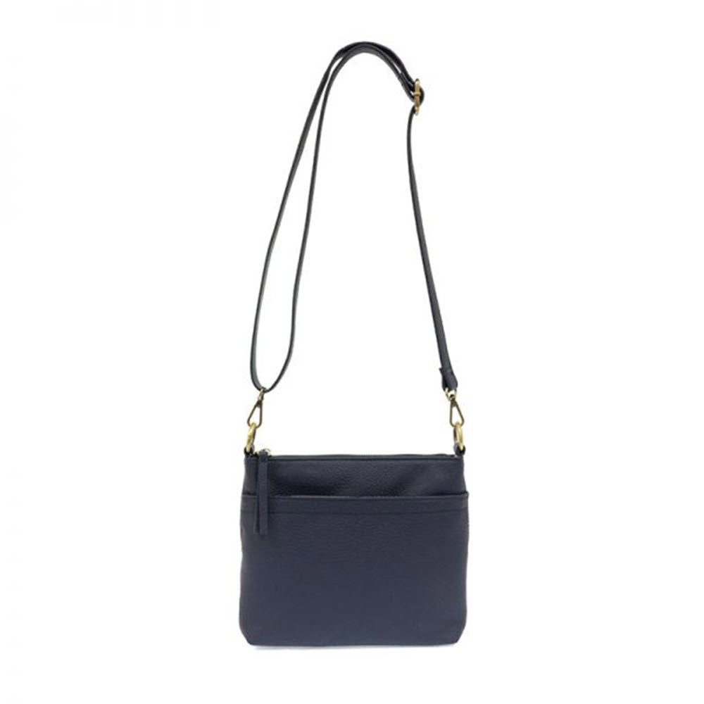 JOY SUSAN LAYLA TOP ZIP BAG NAVY