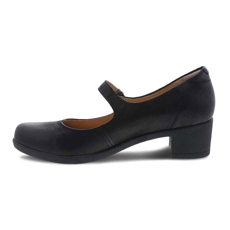 DANSKO CALLISTA BLACK BURNISHED - WOMENS