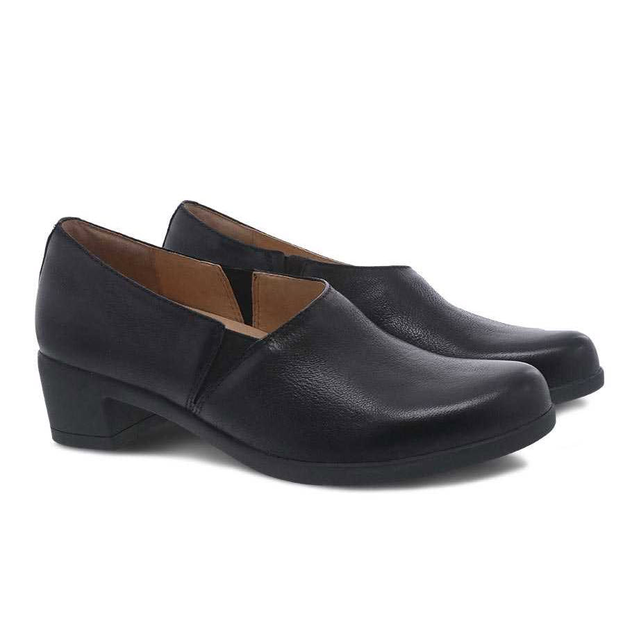 DANSKO CAMDYN BLACK BURNISHED - WOMENS