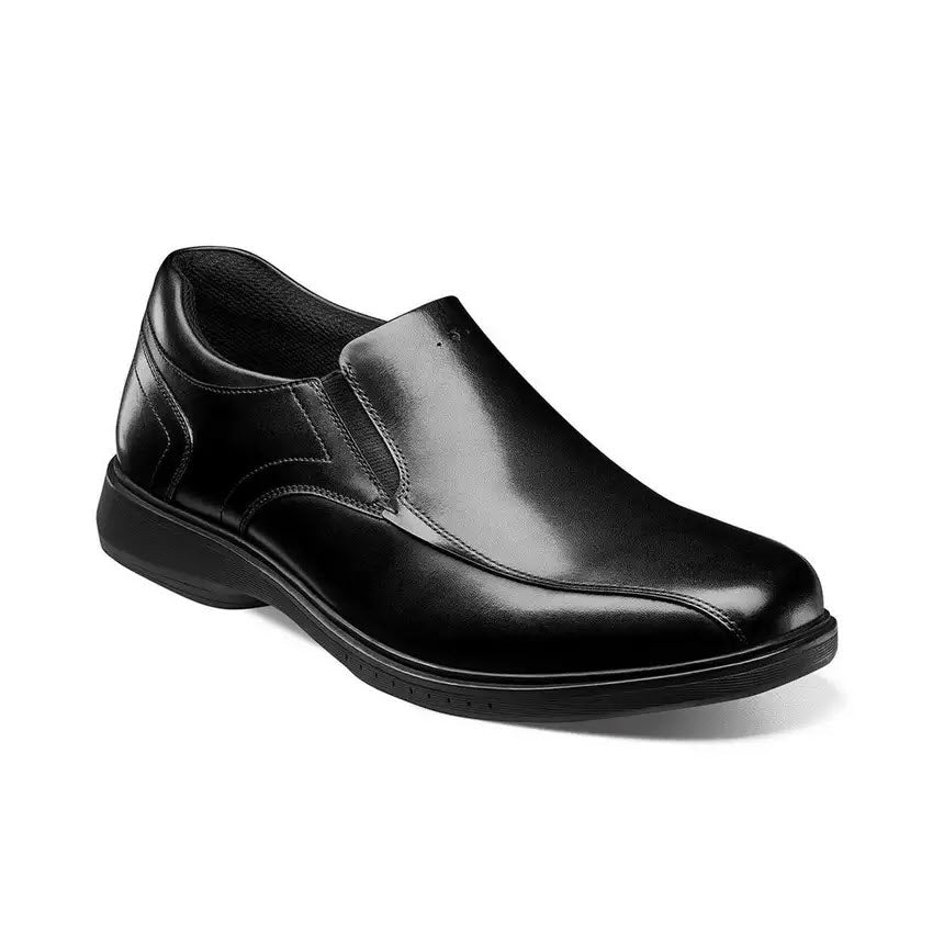 NUNN BUSH KORE PRO BIKE TOE SLIP ON BLACK - MENS