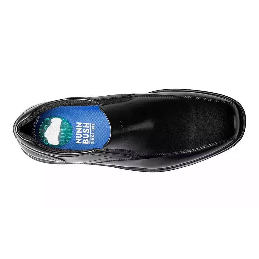 NUNN BUSH KORE PRO BIKE TOE SLIP ON BLACK - MENS