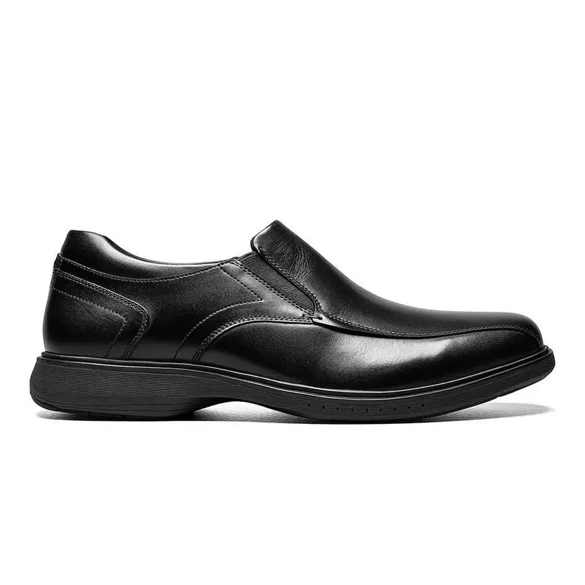 NUNN BUSH KORE PRO BIKE TOE SLIP ON BLACK - MENS