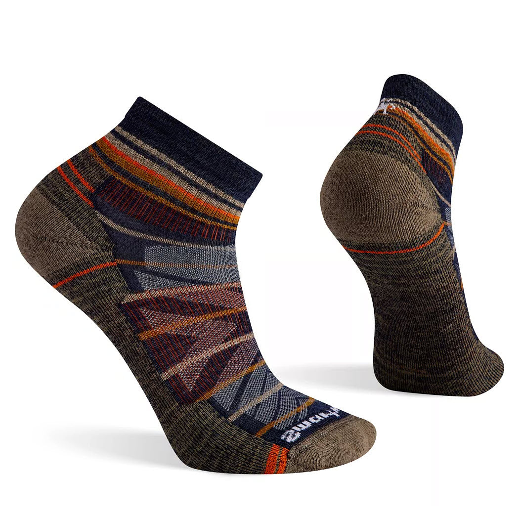 SMARTWOOL HIKE ANKLE PATTERN MENS NAVY