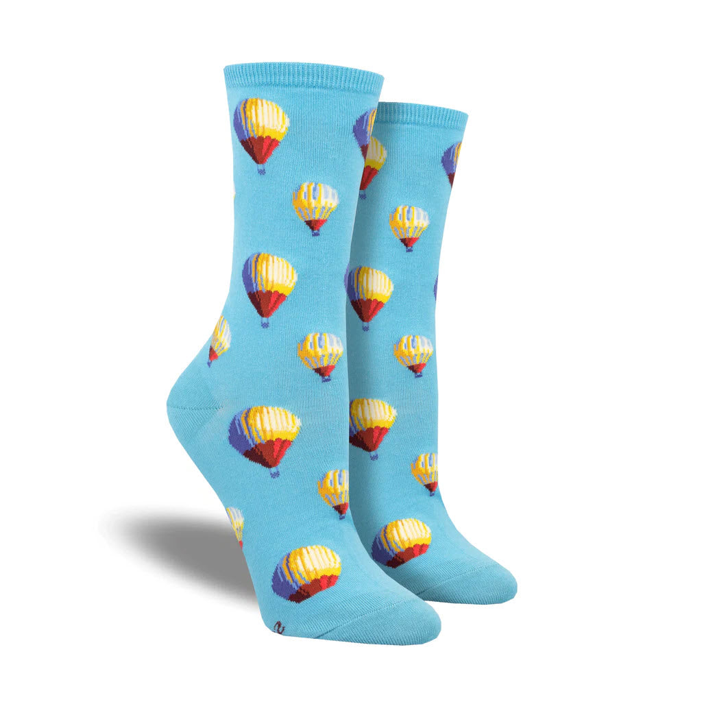 SOCKSMITH HOT AIR CREW SOCKS BLUE