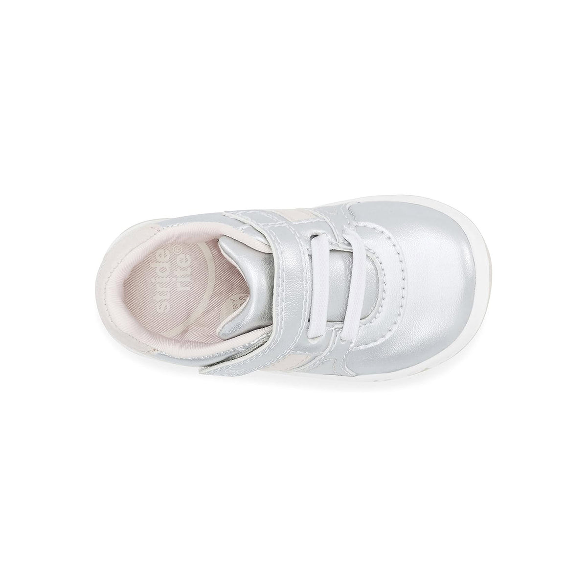 STRIDE RITE THOMPSON SILVER - TODDLER