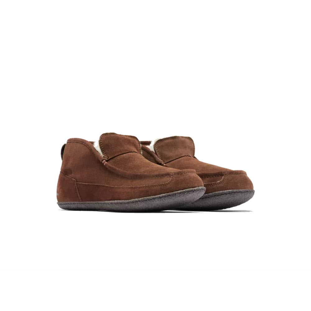 SOREL MANAWAN II SLIPPER TOBACCO BLACKENED BROWN - MENS