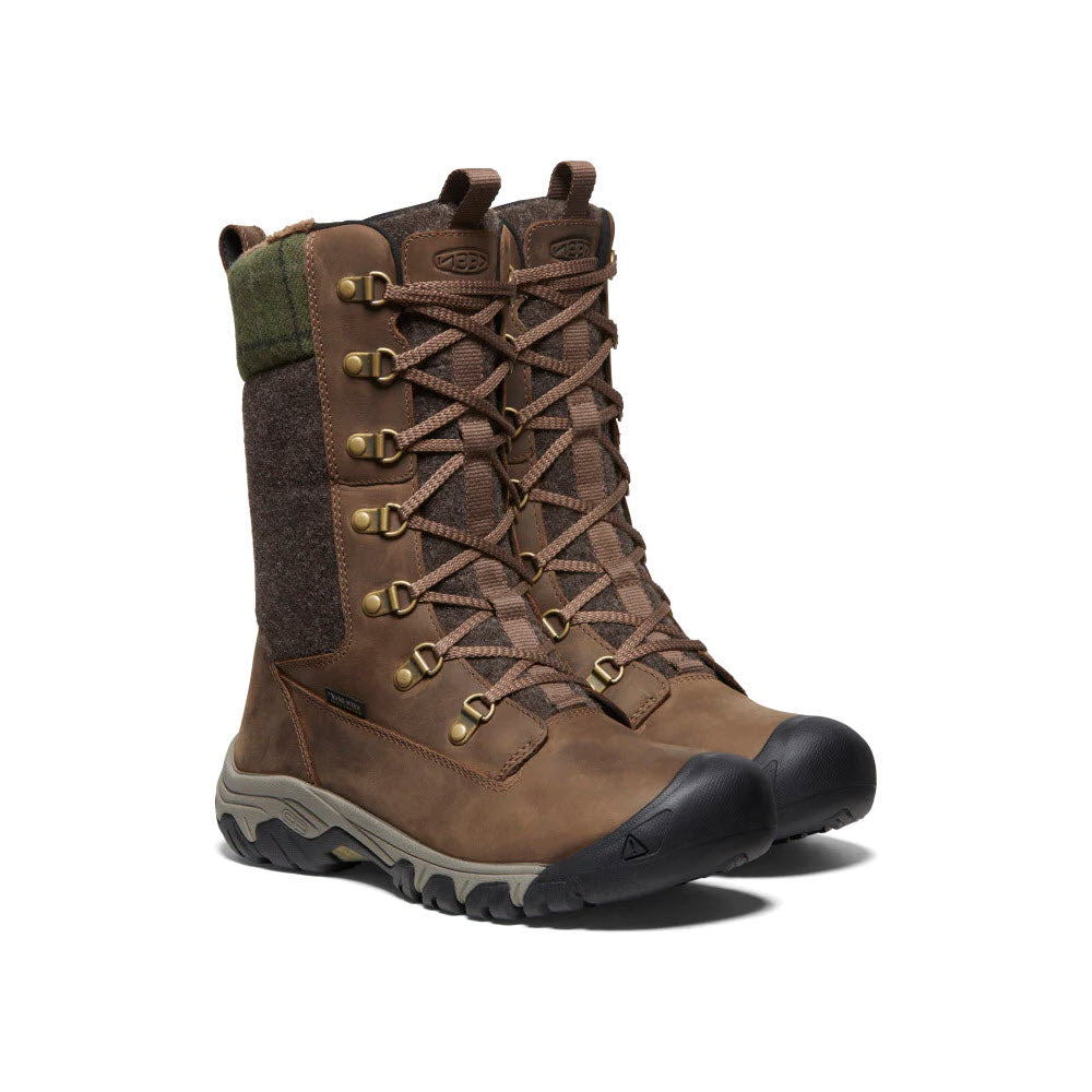 KEEN GRETA TALL BOOT DARK EARTH - WOMENS