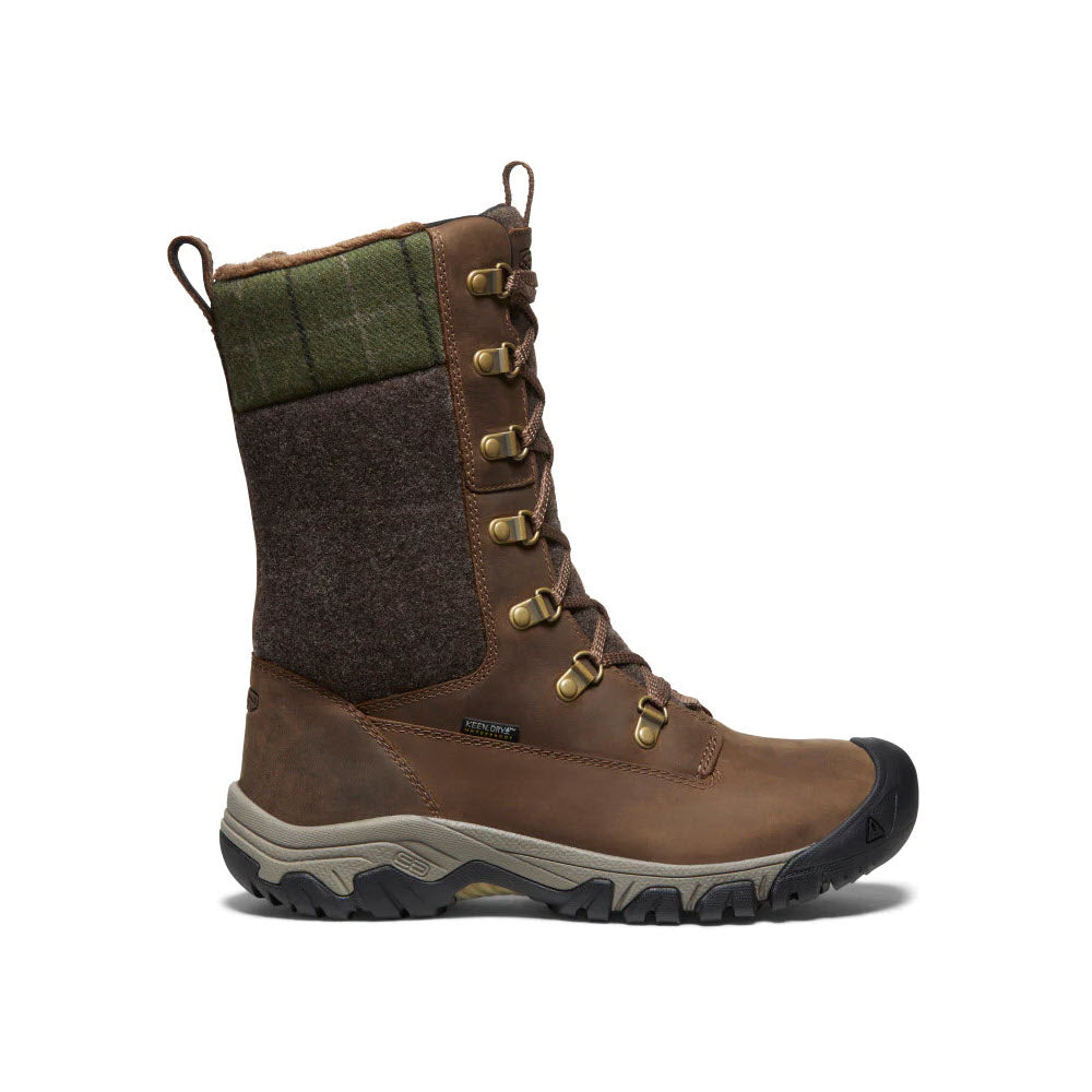 KEEN GRETA TALL BOOT DARK EARTH - WOMENS