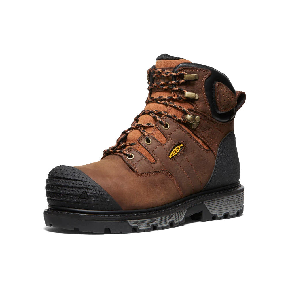 KEEN CT CAMDEN 6 INCH WATERPROOF BROWN BLACK - MENS