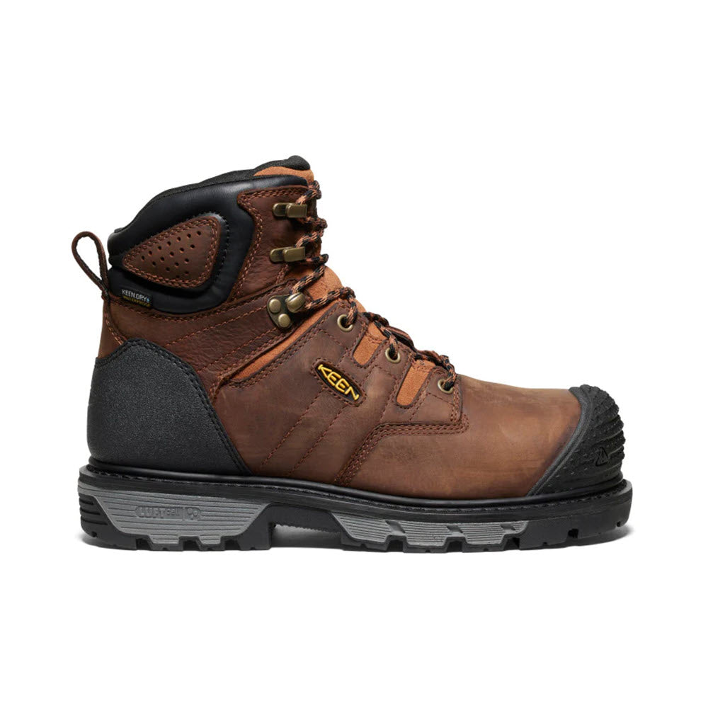 KEEN CT CAMDEN 6 INCH WATERPROOF BROWN BLACK - MENS