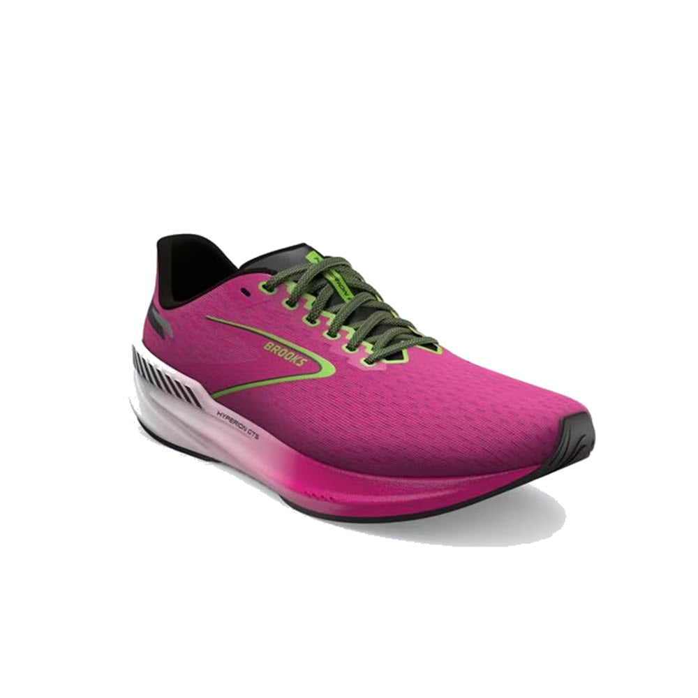 BROOKS HYPERION GTS PINK GLO/GREEN/BLACK - WOMENS