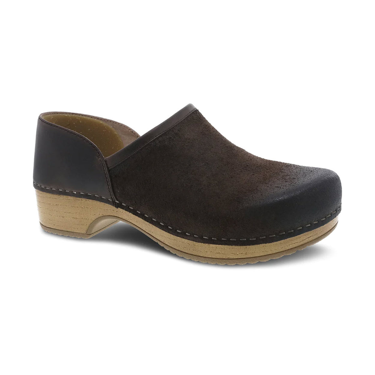 DANSKO BRENNA CHOCOLATE BURNISHED - WOMENS