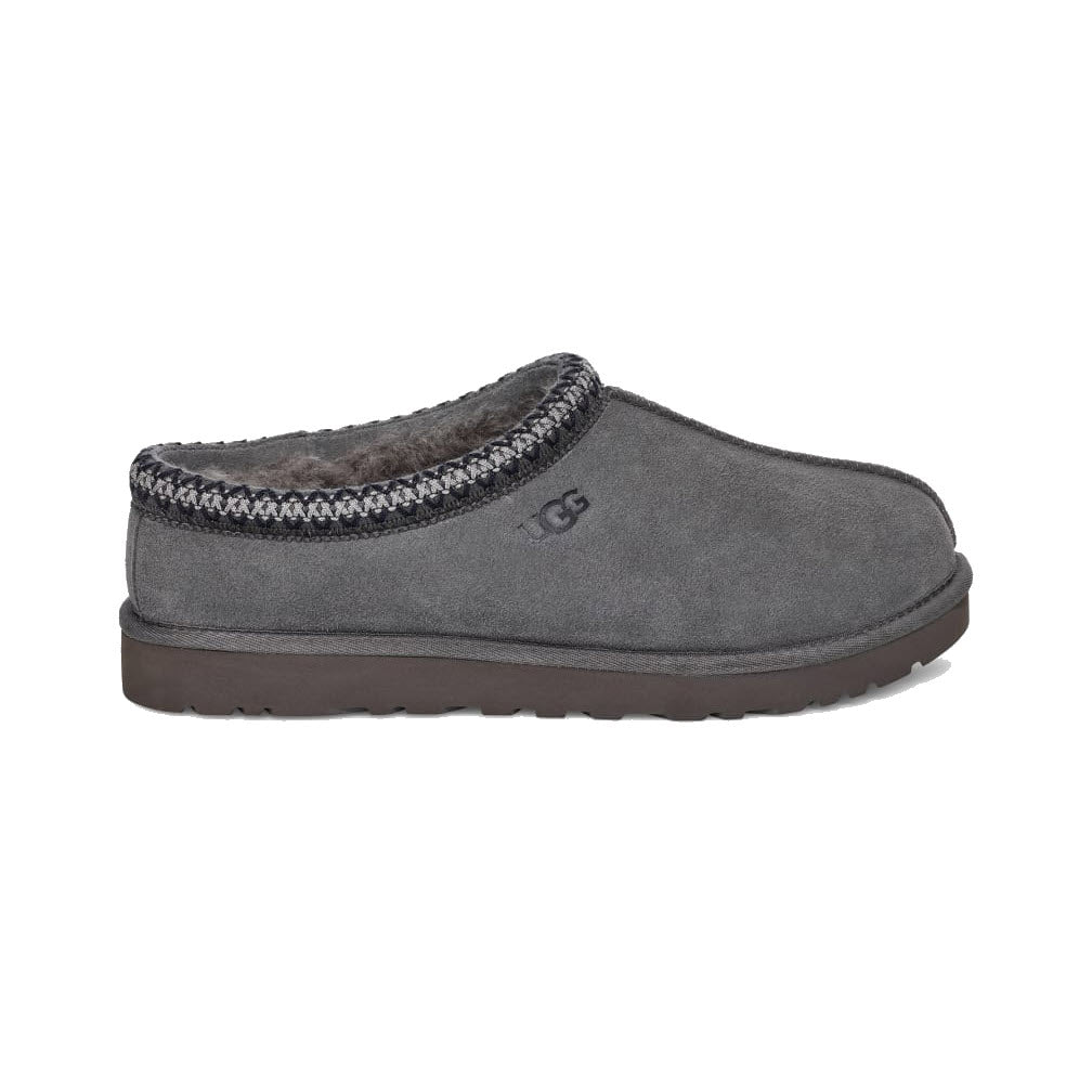 UGG TASMAN MOC SLIPPER DARK GRAY - MENS