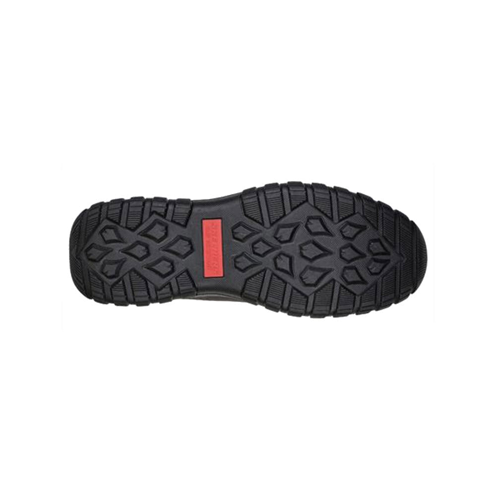 SKECHERS COMP TOE DASSAH MID WATERPROOF BLACK - MENS