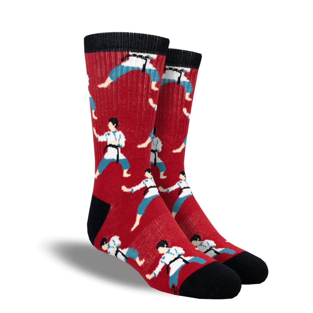 SOCKSMITH MATIAL ARTS RED - KIDS