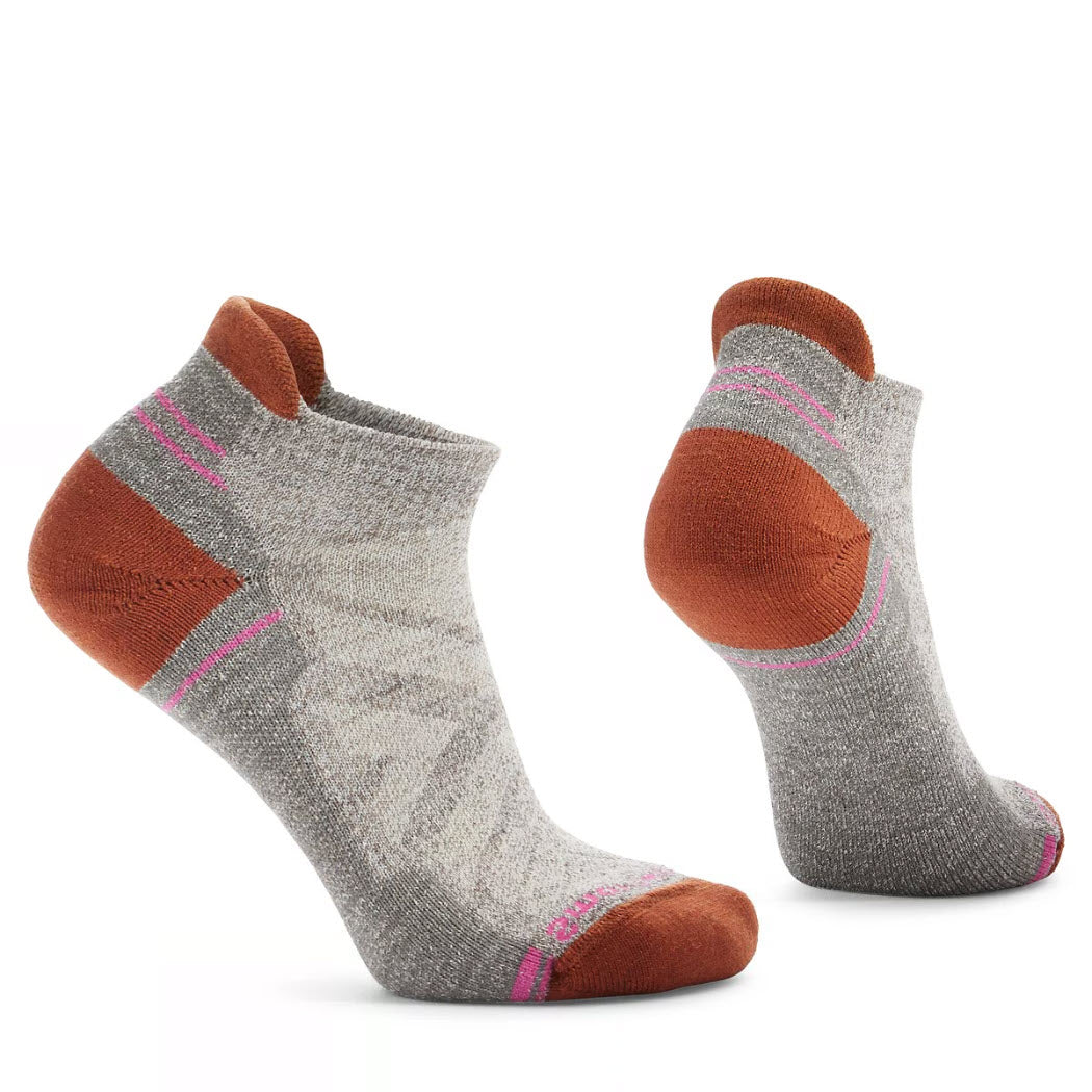 SMARTWOOL HIKE LOW ANKLE SOCKS BORDEAUX - WOMENS