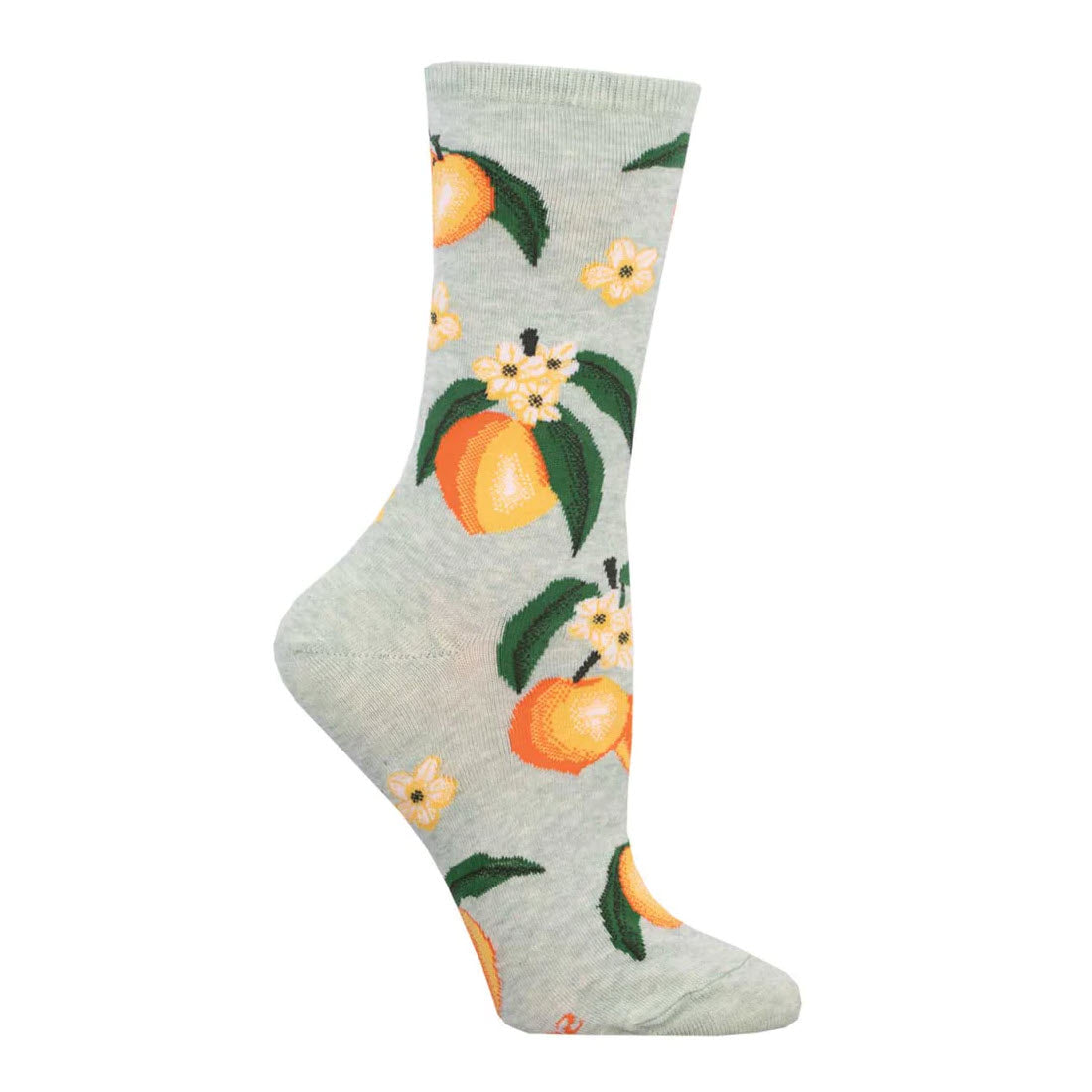 SOCKSMITH SWEET PEACH CREW SOCKS - WOMENS