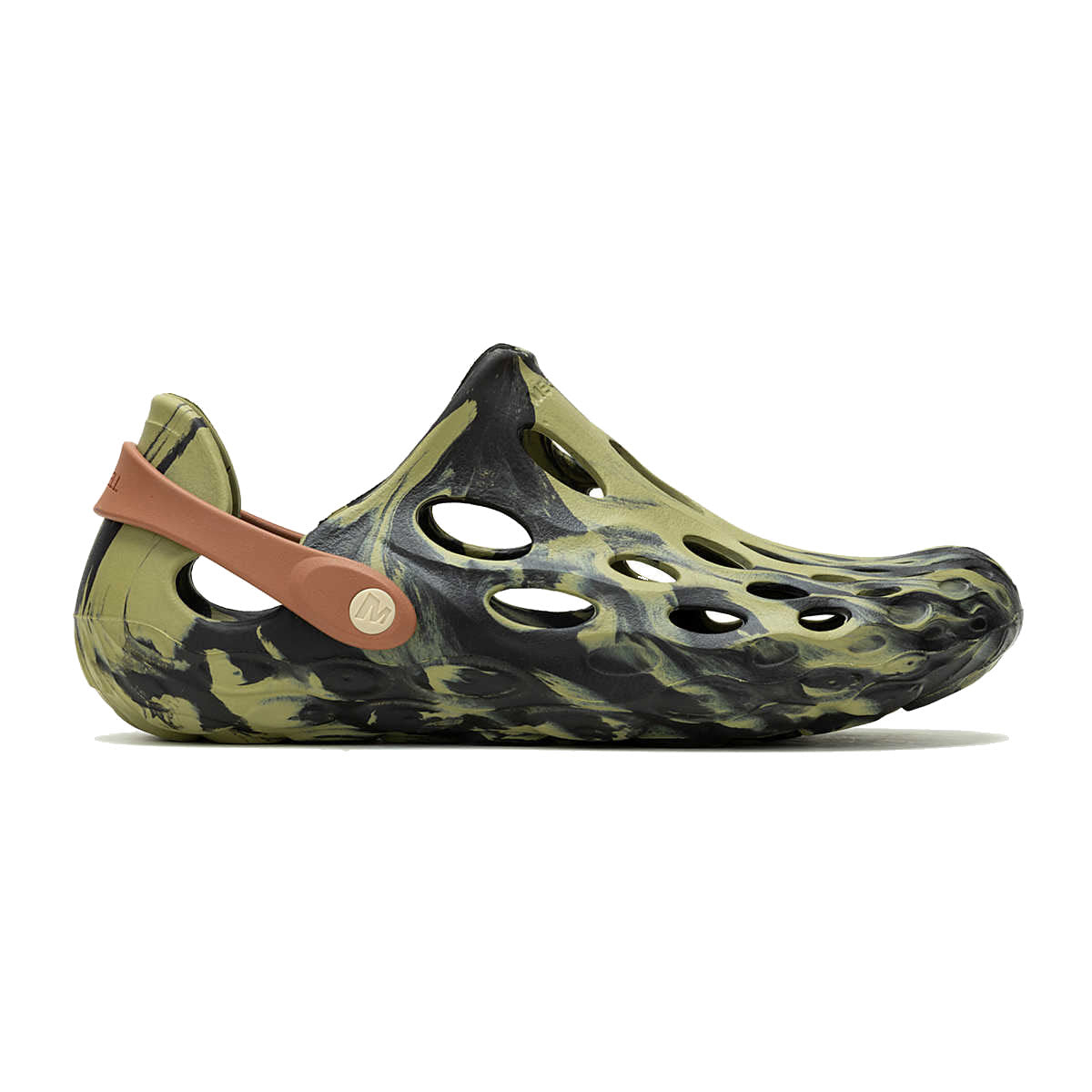 MERRELL HYDRO MOC SLIP ON BLACK MOSSTONE CAMO - MENS