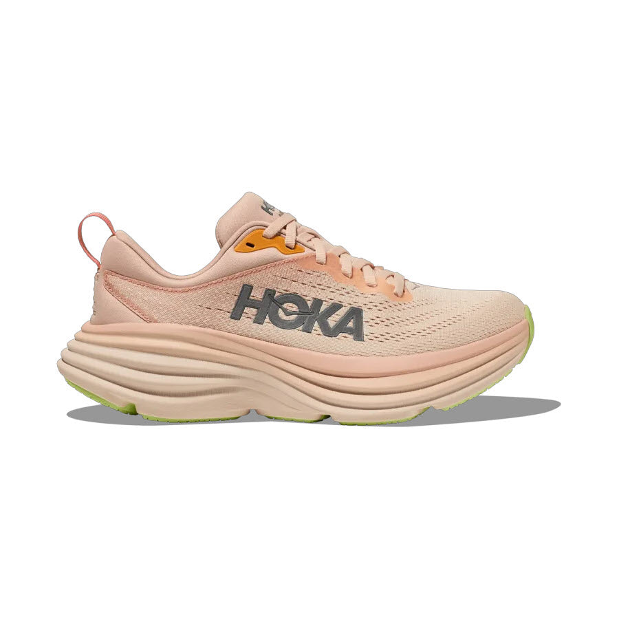 HOKA BONDI 8 CREAM/VANILLA - WOMEN