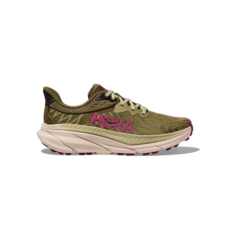 HOKA CHALLENGER ATR 7 FOREST FLOOR/BEET ROOT- WOMENS