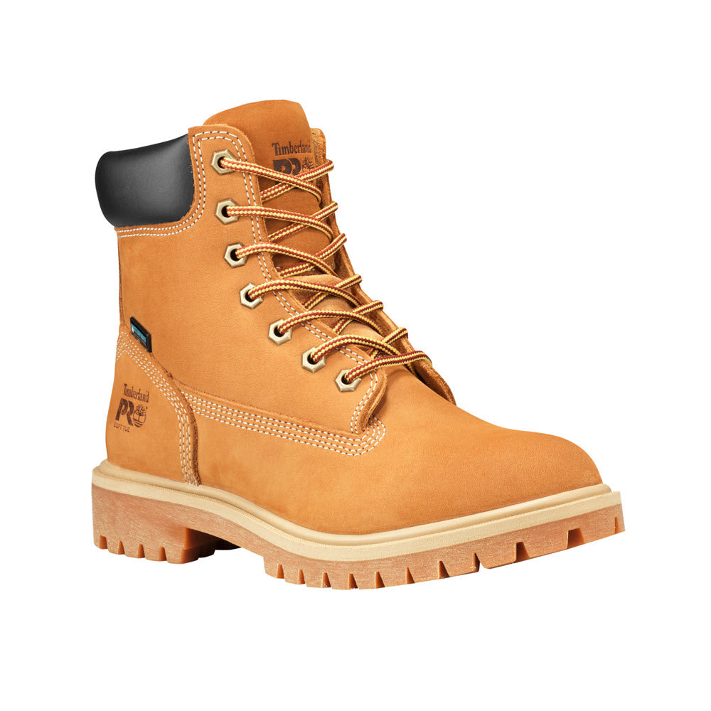 TIMBERLAND DIRECT ATTACH 6 INCH WATERPROOF BOOT WHEAT - WOMENS