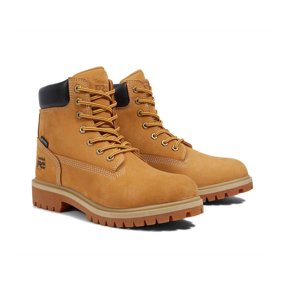 TIMBERLAND DIRECT ATTACH 6 INCH WATERPROOF BOOT WHEAT - WOMENS