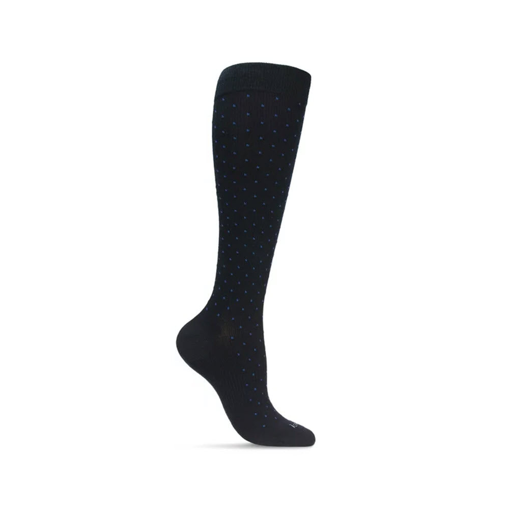 MEMOI COMPRESSION SOCKS 15-20 SWISSDOT NAVY - MENS