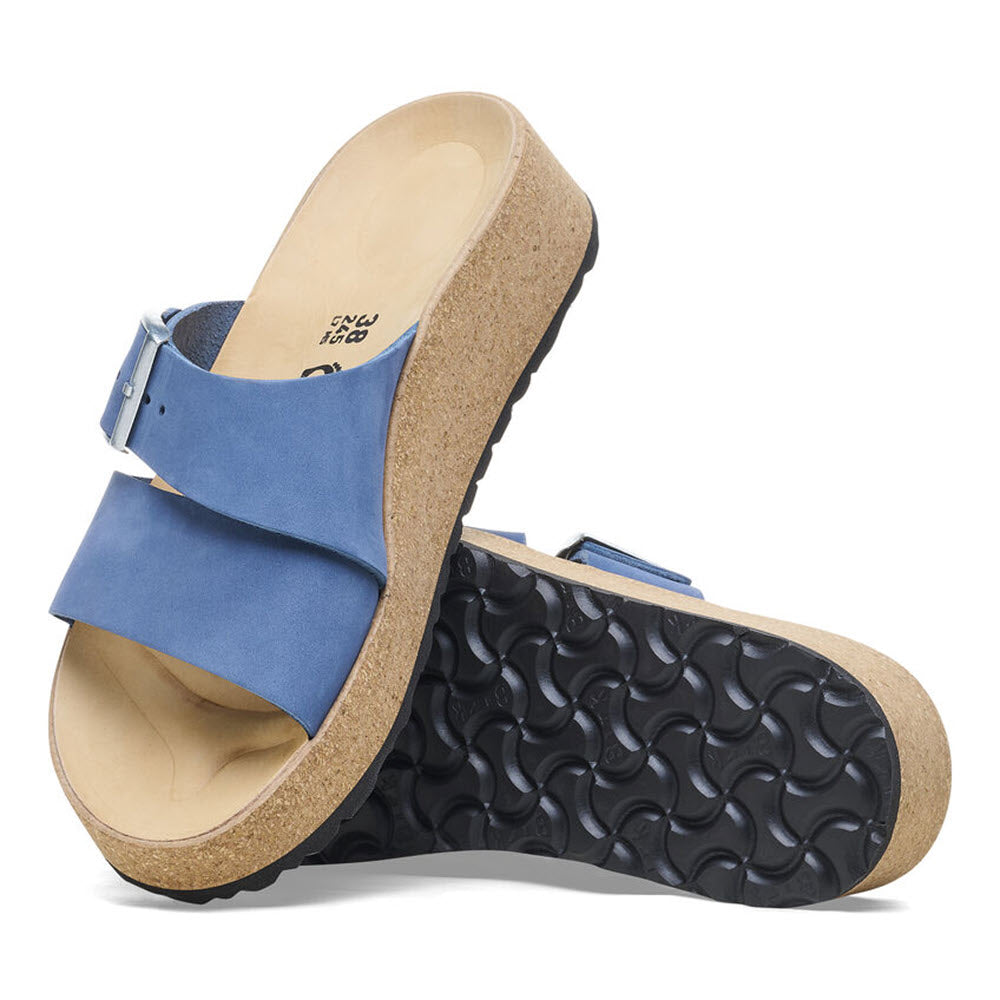 BIRKENSTOCK ALMINA ELEMENTAL BLUE - WOMENS